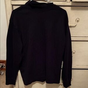 St. John's Bay Women's Black Turtleneck Sweater